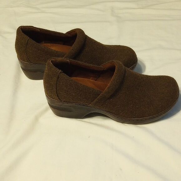 Brown Tweed b.o.c. Mules - Picture 5 of 11